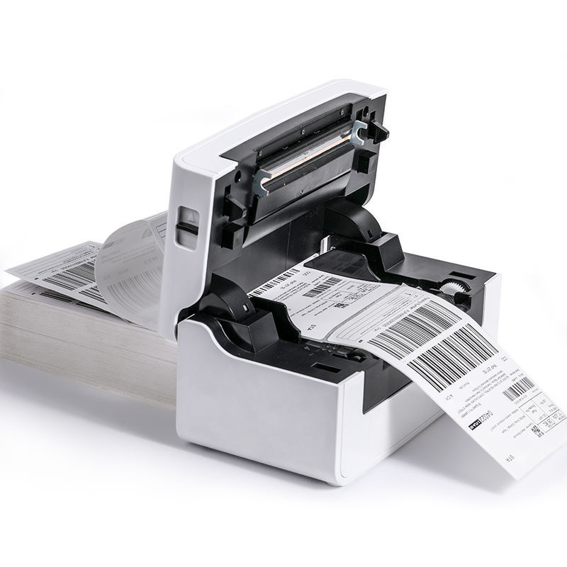 Low Tack Thermal Sticker Rolls Reusable Direct Thermal Roll Labels Custom Sizes