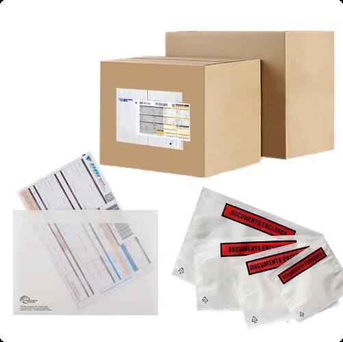 Packing List Envelopes Clear Self Adhesive Scan Shipping Labels Envelope Pouches
