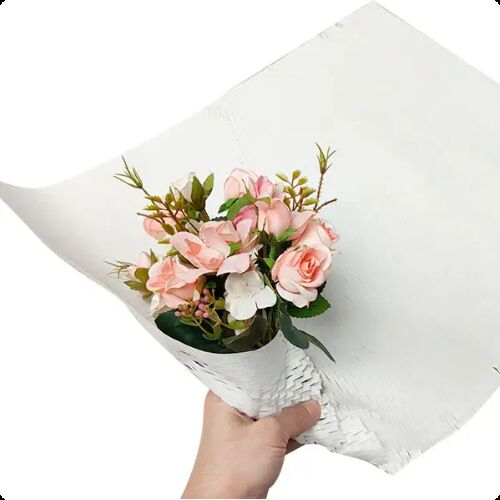 Eco-Friendly Biodegradable Kraft Honeycomb Sleeve for Flower Gift Wrapping Packaging Supplies
