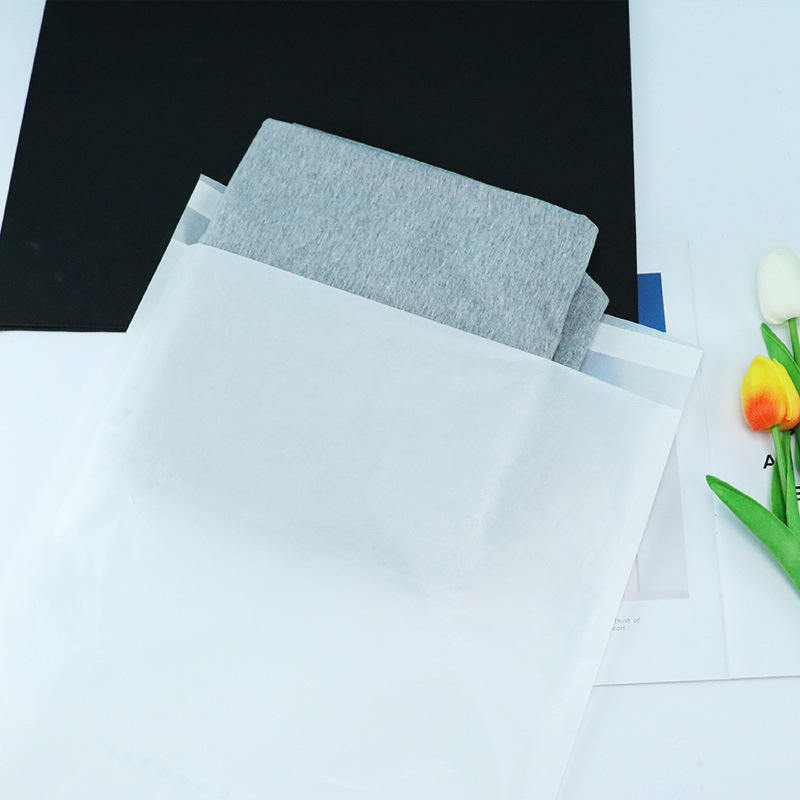 Customized logo Eco Friendly Biodegradable Semi-transparent Glassine Paper Bag Packag
