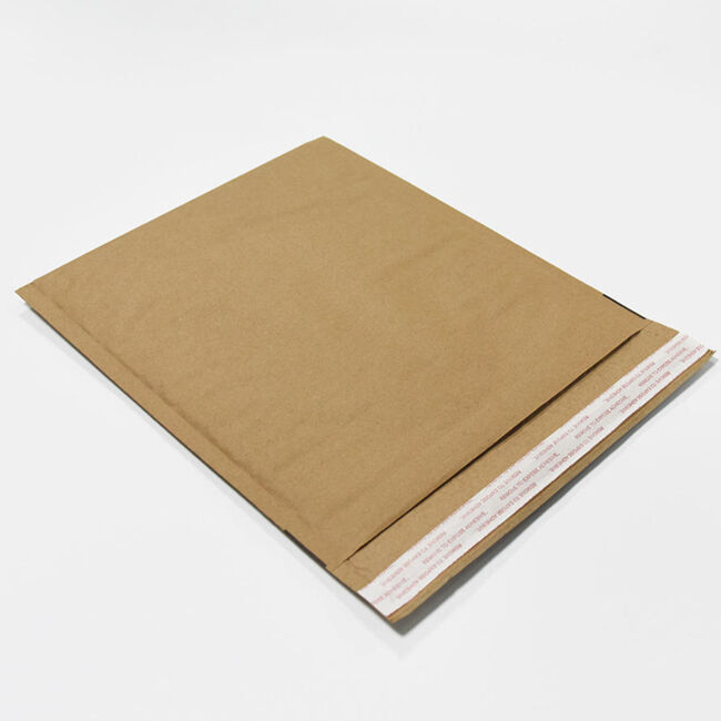 100 Per Pack Eco Friendly Mailer Brown Natural Kraft Recyclable Mail Bags Suitable For Eco Conscious Shipping Operations