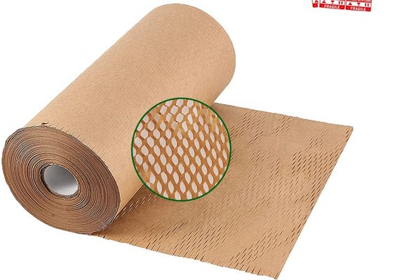 100% 生分解性紙包装ロール 80g クラフト包装紙ロール 環境に優しい