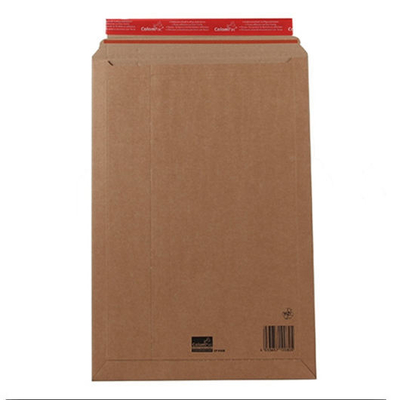 Printable Custom Side Gusset Cardboard Envelope Mailer Rigid Paper Mailing