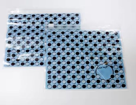 Custom Recyclable CPE Transparent  Flat Plastic Bag for clothing Product etc