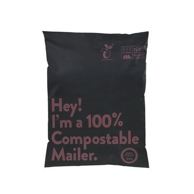 Corn Starch Biodegradable Mailer Bag Waterproof Eco Friendly Mailing Bags Customized