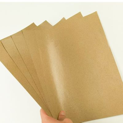 Taille personnalisée Papier Kraft Papeter durable Enveloppe en rouleau et en feuille revêtement à une face