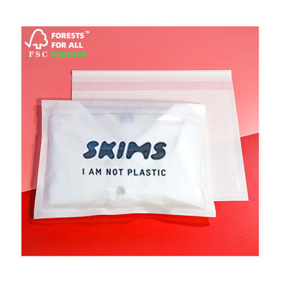 Biodegradable Glassine Paper Bag Eco Friendly Self Seal Glassine Bags Recyclable