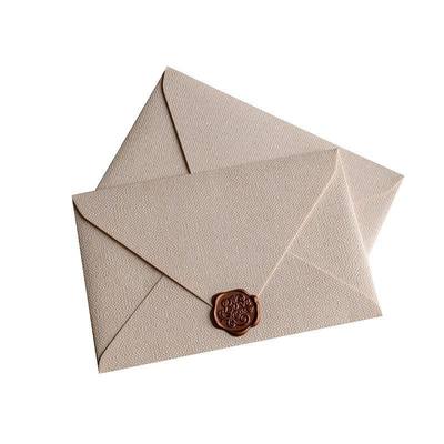 Tear Resistant Kraft Paper Envelopes Brown / White Invitation Card Envelope For Gift Use