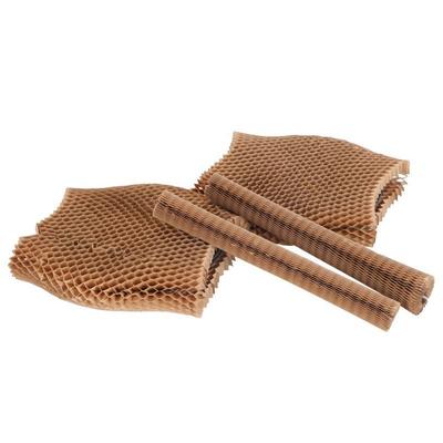 Eco Honeycomb Paper Sleeve Degradable Honeycomb Paper Rolls Anti Collision For Protective Fragile Goods