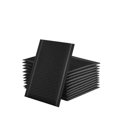 Black Matte Self-Sealing Poly Bubble Transport Mailing Bag For Business Bubble Mail