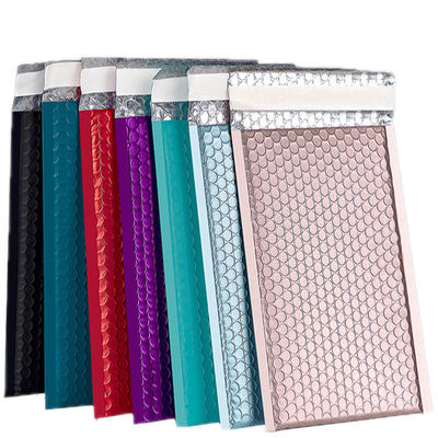 Custom Printed Bubble Mailing Bag Aluminized Film Air Bubble Envelope Colorful