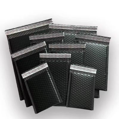Self Sealing Bubble Mailing Bag Black Bubble Packaging Bags Tear Resistant
