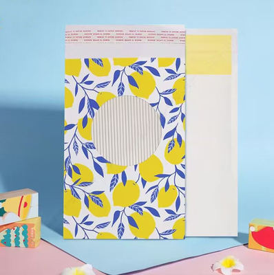 Biodegradable White Kraft Mailers Corrugated Padded Mailer Envelope Custom Logo