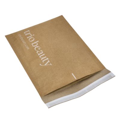 Corrugated Paper Padded Mailers Lightweight Custom Padded Mailer Recyclable For Packaging