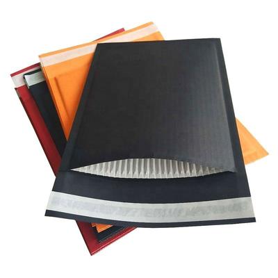 Lightweight Biodegradable Padded Mailers Fully Black Compostable Padded Mailers Anti Static