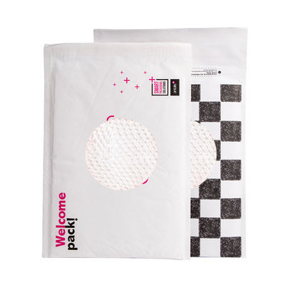 Honeycomb Structure Paper Padded Mailer Recyclable Custom Padded Envelopes Shockproof