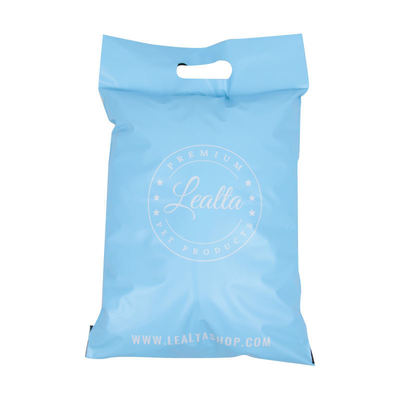 Soft Poly Mailer Bag Blue Thick Poly Mailers With Hand Length Handle