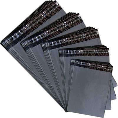 Luxury Poly Mailer Bag Gray Poly Shipping Mailers Matte For Clothing