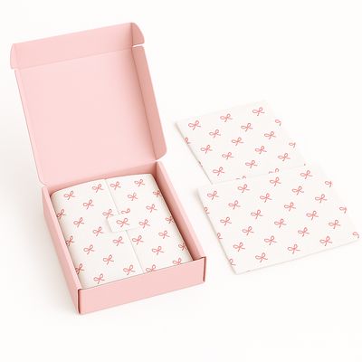 Custom Logo Printed Paper Tissue Paper For Paper Wrapping Roll Greaseproof