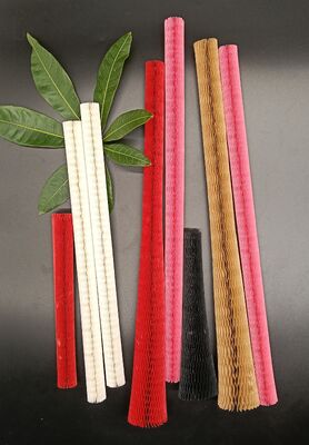 Premium Honeycomb Paper Sleeves Eco-Friendly Recyclable Shock Absorption Tear Resistance